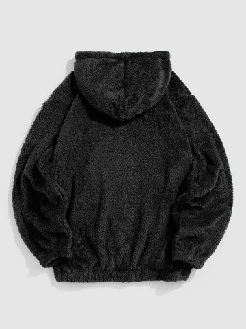 Bear Terry Embroidered Pullover