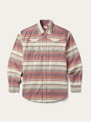 Brushed Twill Striped Shirt