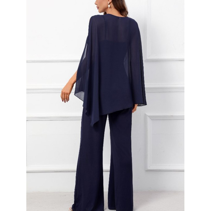 Elegant premium chiffon jumpsuit for women
