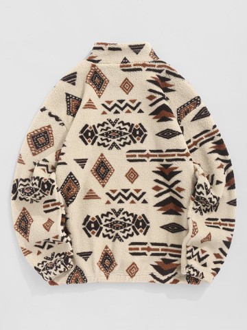 Cool tribal ethnic print sweatshirt