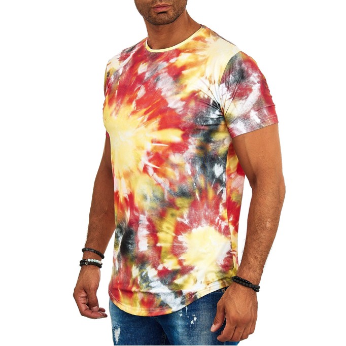 Men's tie dyed T-shirt